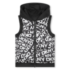 Hooded Puffer Vest DKNY 
                    UNISEX