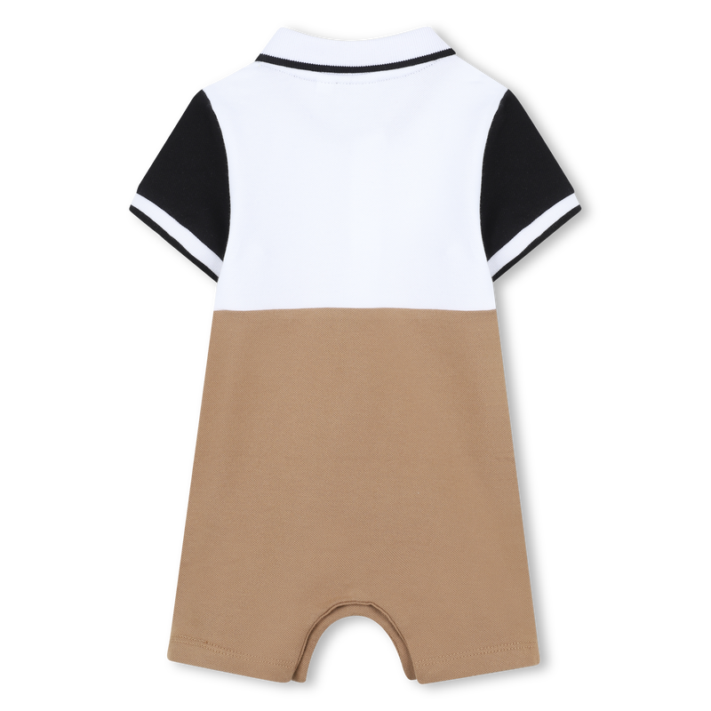 Short color-block romper BOSS 
                        BOY