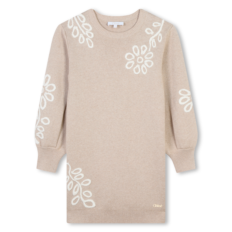 Embroidered Knitted Dress CHLOE 
                    GIRL