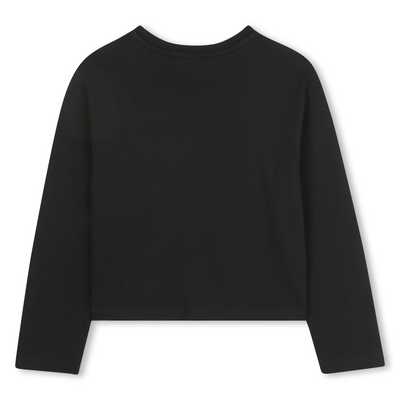 Long-sleeved jersey T-shirt MICHAEL KORS GIRL