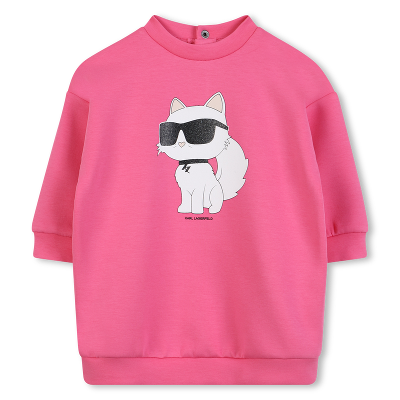 Long sleeve dress KARL LAGERFELD KIDS 
                        GIRL