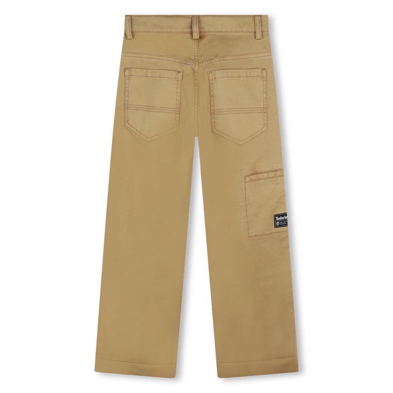 Twill Multipocketed Trousers TIMBERLAND 
                        BOY