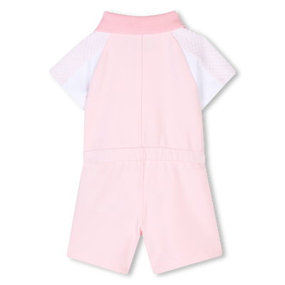 Short Paneled Romper BOSS GIRL