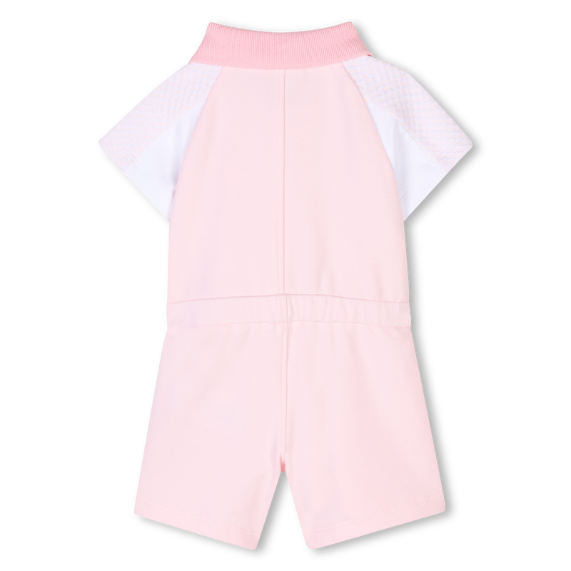 Short Paneled Romper BOSS 
                        GIRL