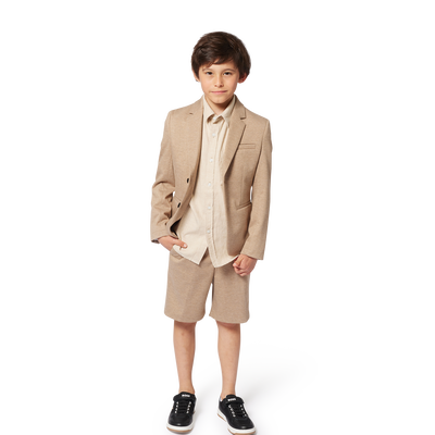 Cotton & linen Bermuda shorts BOSS BOY