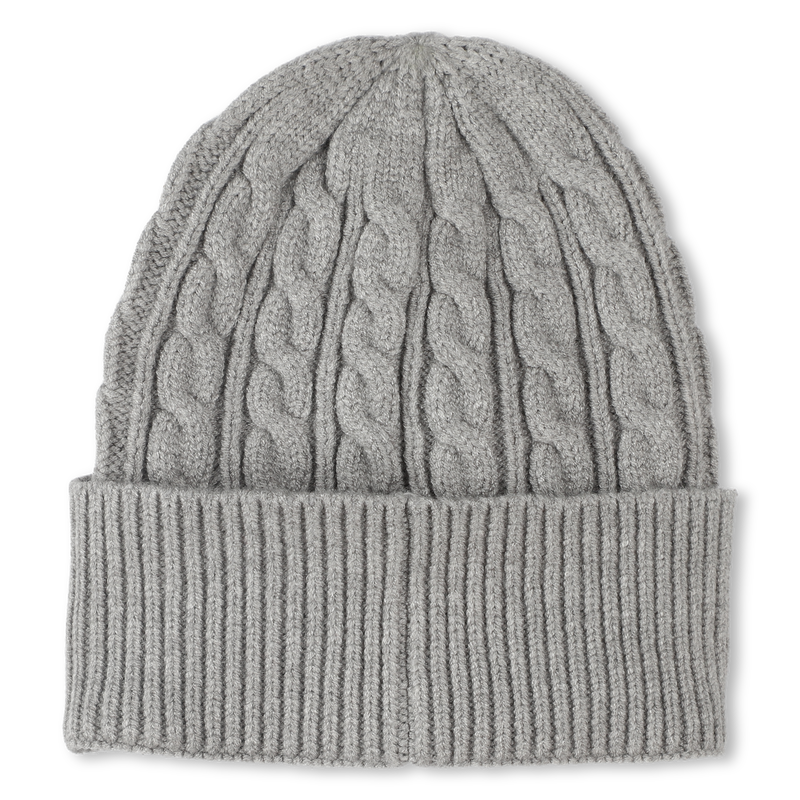 Cable knit beanie BOSS 
                        BOY