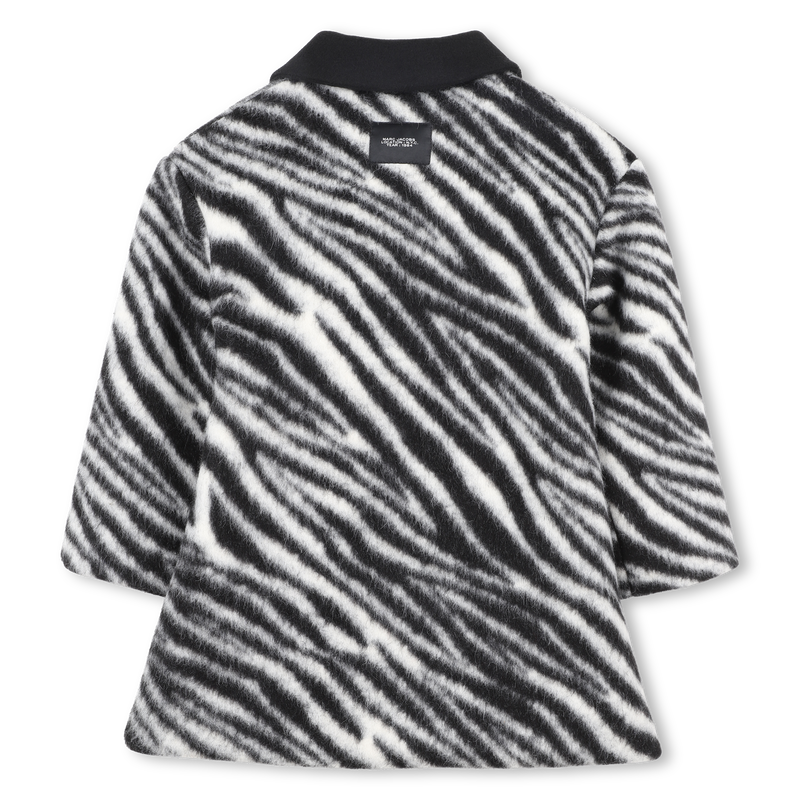 Long coat with zebra full pattern MARC JACOBS 
                        GIRL
