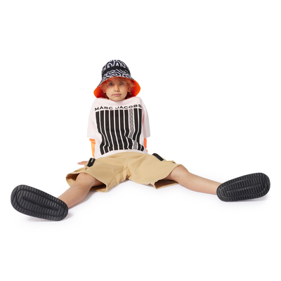 Cotton fleece Bermuda shorts MARC JACOBS BOY