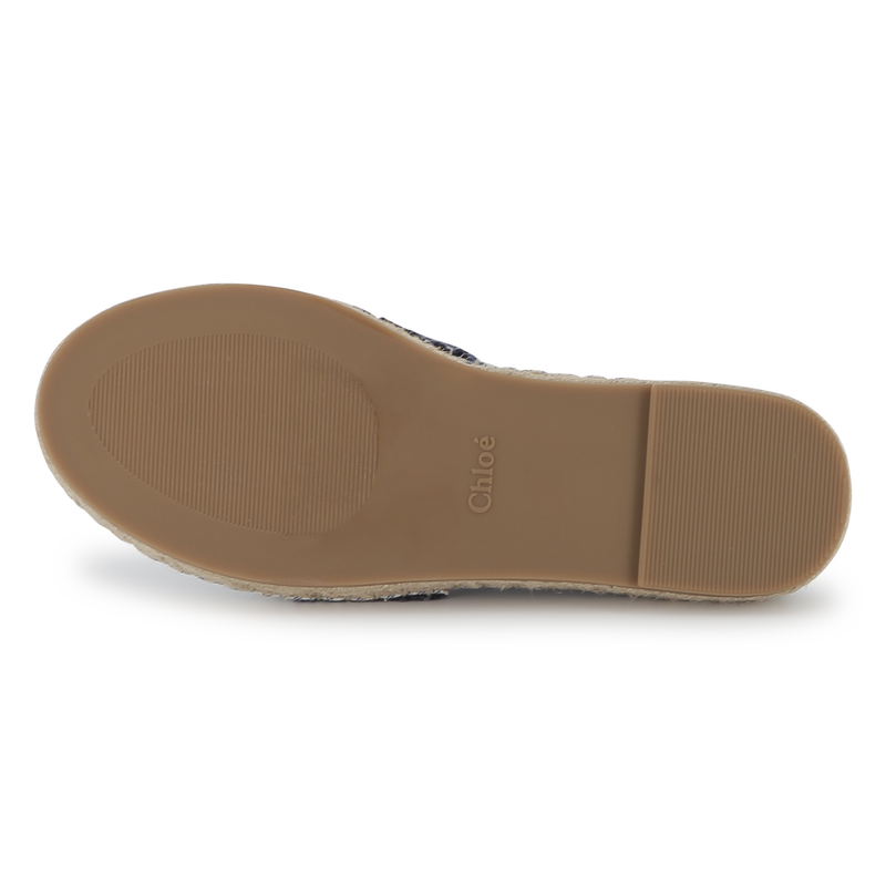 Striped Canvas Espadrilles CHLOE 
                        GIRL