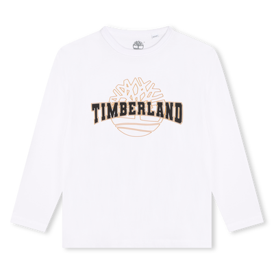 Long-Sleeved Logo T-Shirt TIMBERLAND BOY