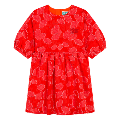 Zip-Up Party Dress KENZO KIDS GIRL
