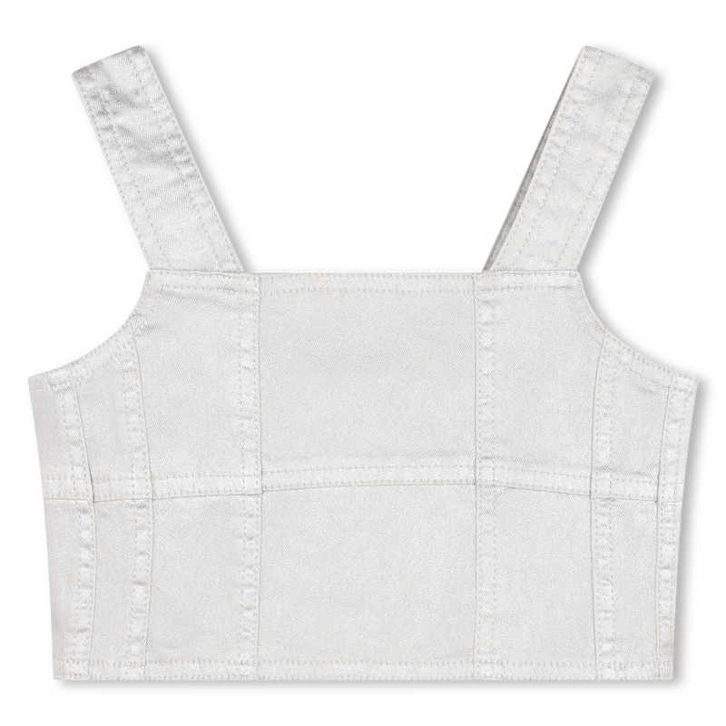 Cropped Jean Strappy Top MARC JACOBS 
                    GIRL