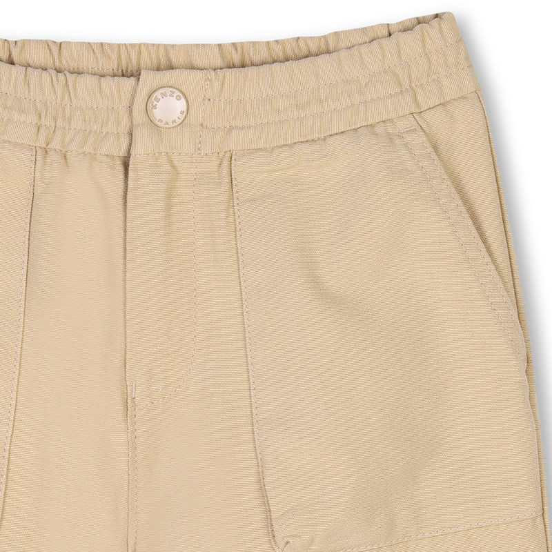 Cotton Bermuda shorts KENZO KIDS 
                    BOY