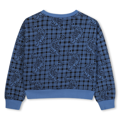 Fleece sweatshirt KENZO KIDS GIRL