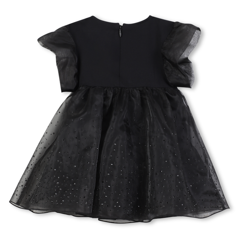 Short Sleeve Dress KARL LAGERFELD KIDS 
                    GIRL