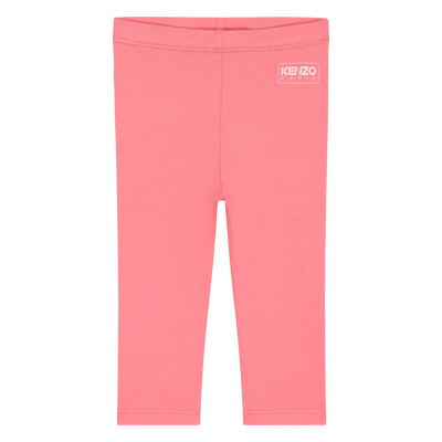 Cotton Leggings KENZO KIDS GIRL