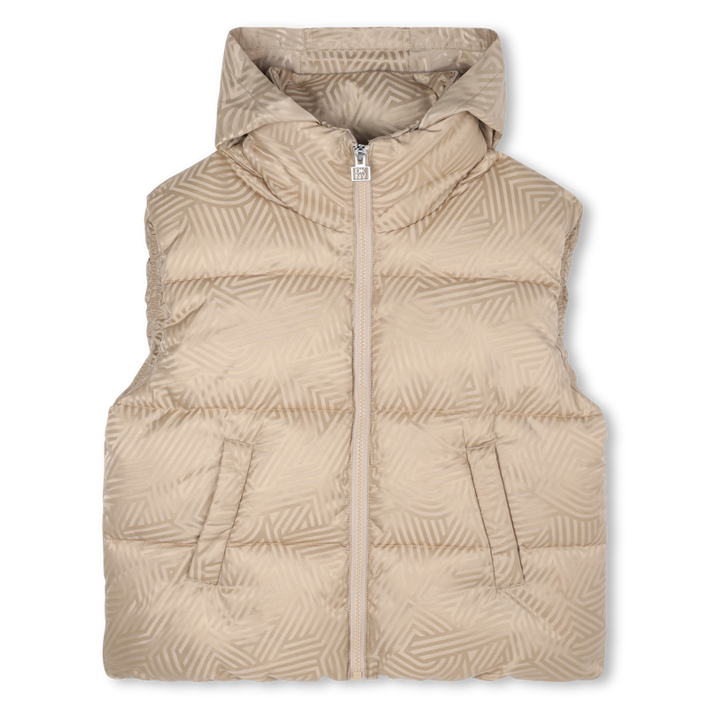 Water-repellent sleeveless down jacket DKNY 
                        GIRL
