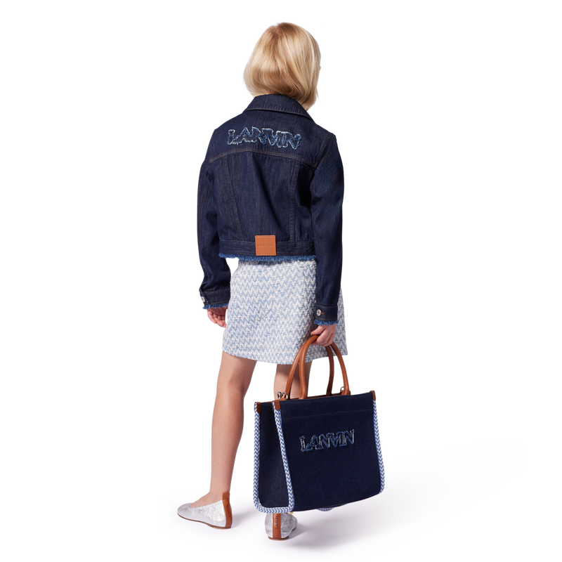 Tweed wraparound skirt LANVIN 
                        GIRL