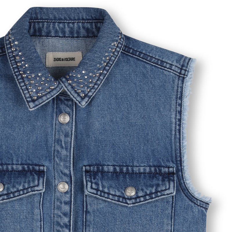 Sleeveless Shirt Dress ZADIG & VOLTAIRE 
                        GIRL