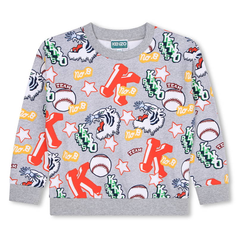 Printed cotton sweatshirt KENZO KIDS 
                    BOY