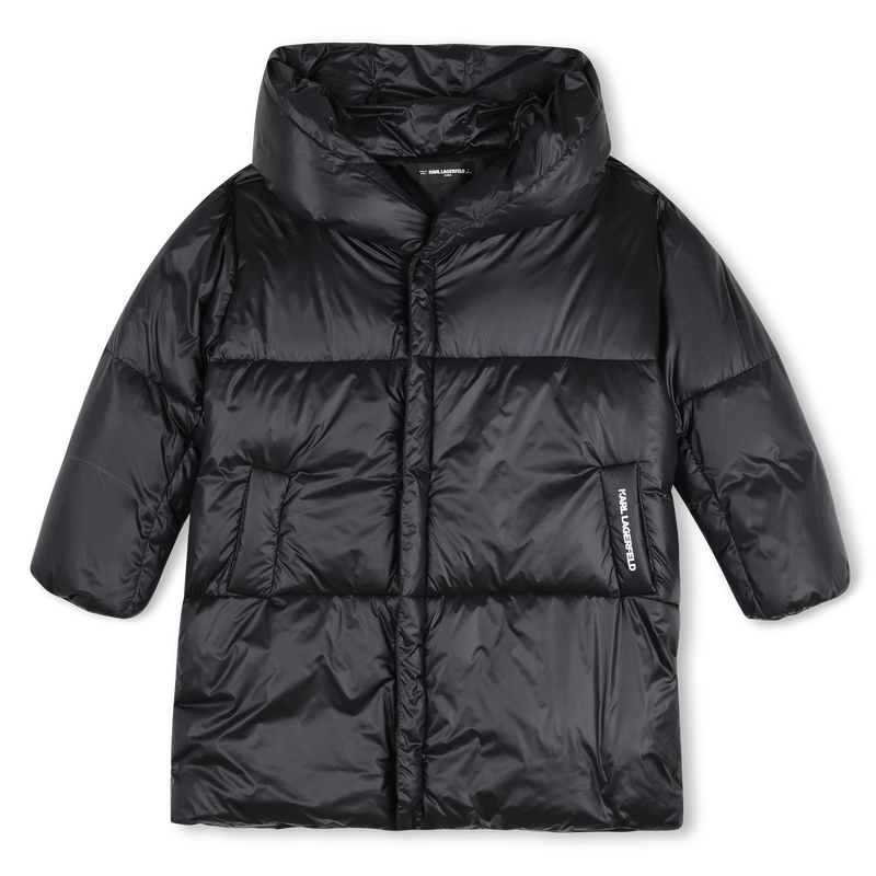 Long down jacket KARL LAGERFELD KIDS 
                        GIRL
