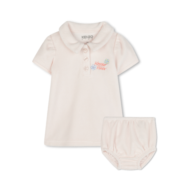 Dress and knickers set KENZO KIDS 
                    GIRL