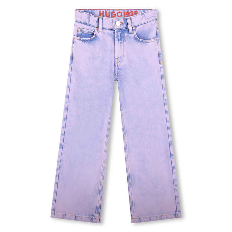 HUGO Overdyed denim trousers