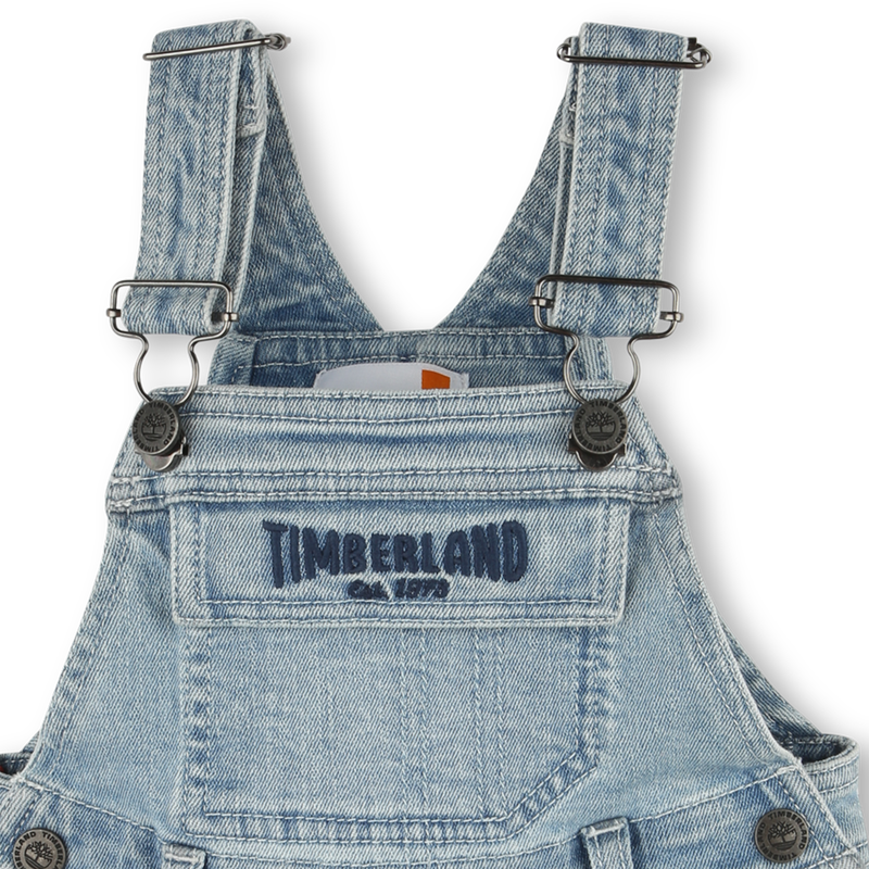 Short denim overalls TIMBERLAND 
                        BOY