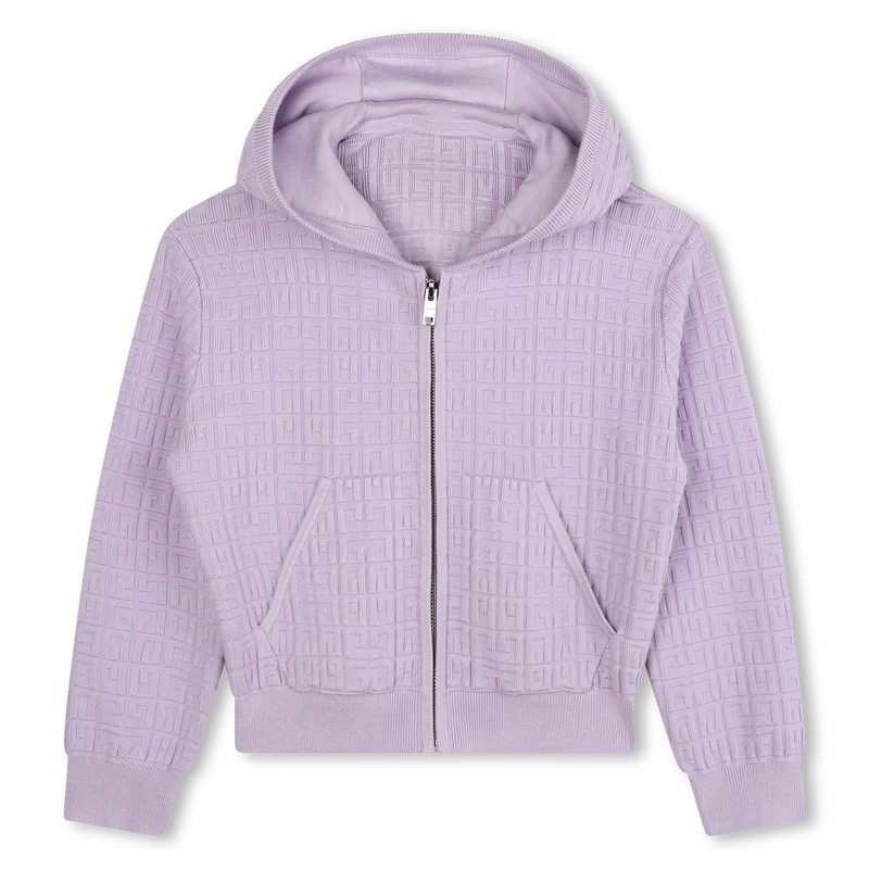 Hooded Tricot Cardigan GIVENCHY 
                    GIRL