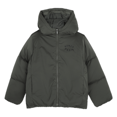 Hooded down jacket KENZO KIDS UNISEX
