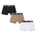 Pack of 3 jersey boxer briefs BOSS 
                    BOY