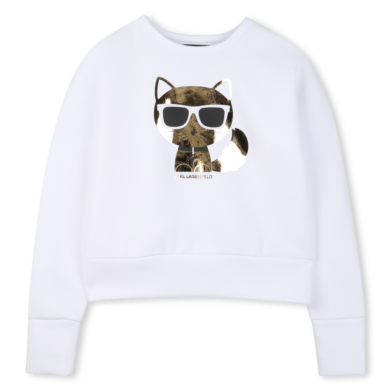 SWEATSHIRT KARL LAGERFELD KIDS 
                        GIRL