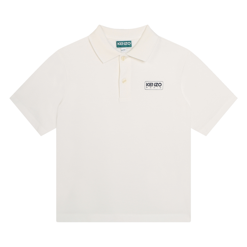 Piqué Knit Polo Shirt KENZO KIDS 
                    BOY