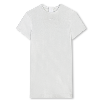 Lined Short-Sleeved Dress BOSS GIRL