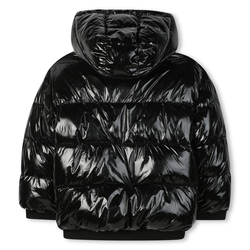 Hooded down jacket KARL LAGERFELD KIDS 
                        GIRL