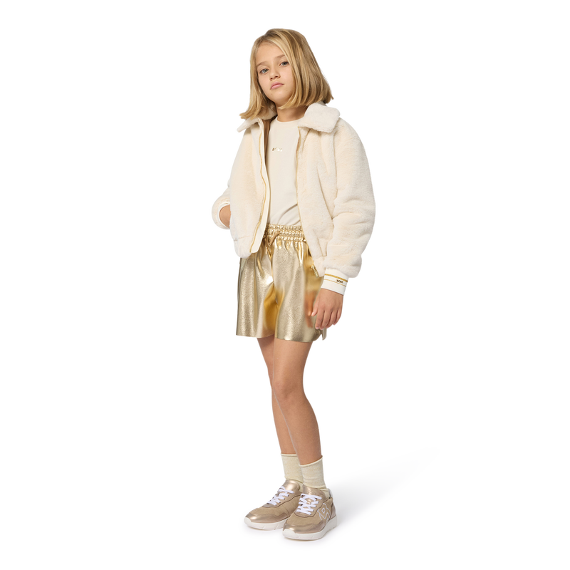 Gold faux shorts BOSS 
                        GIRL