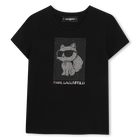 Short-Sleeved T-Shirt KARL LAGERFELD KIDS 
                    GIRL
