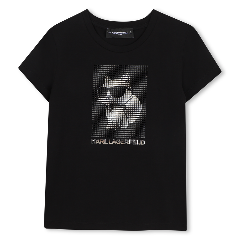 Short-Sleeved T-Shirt KARL LAGERFELD KIDS 
                        GIRL