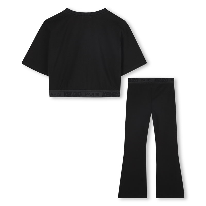 T-shirt and pants set KENZO KIDS 
                    GIRL