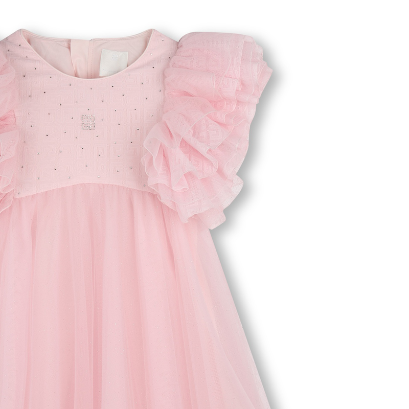 Diamanté Tulle Dress GIVENCHY 
                    GIRL
