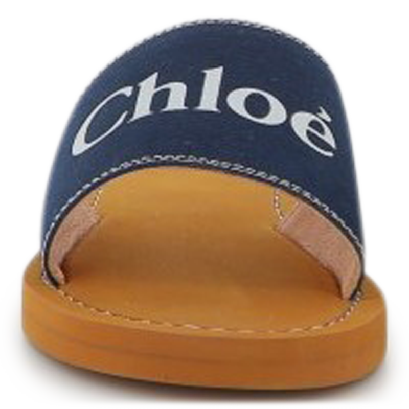 Fabric logo slides CHLOE 
                    GIRL