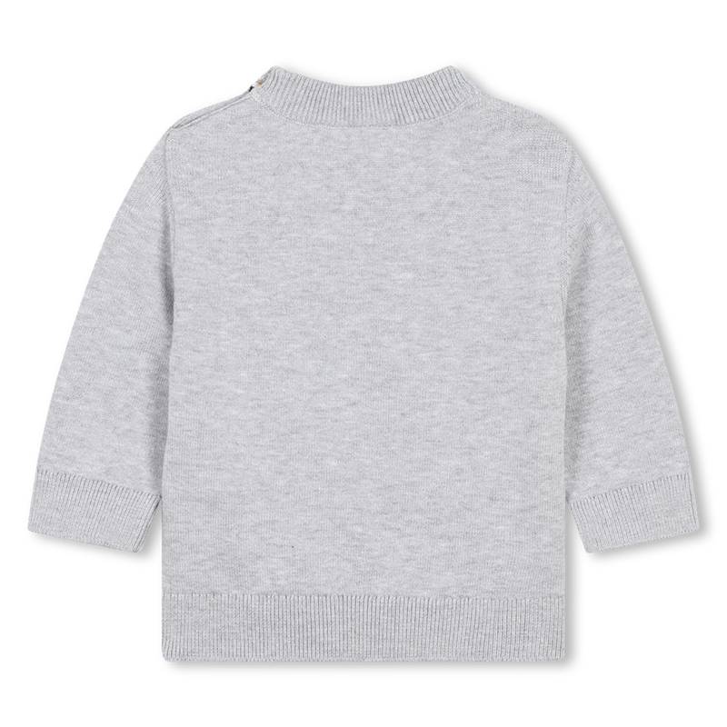 Cotton Logo Sweater BOSS 
                    BOY