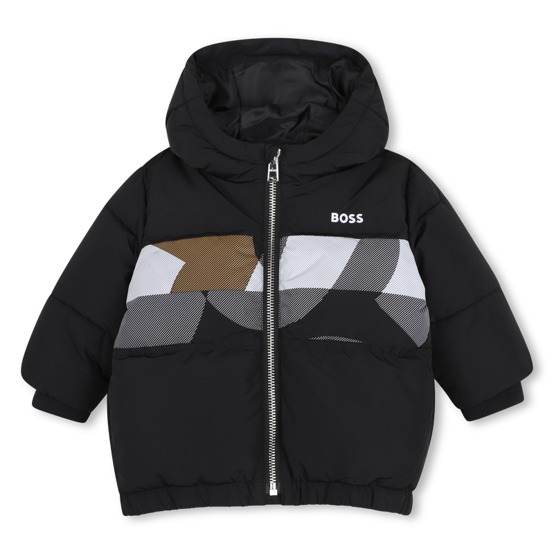 Hooded down jacket BOSS 
                        BOY
