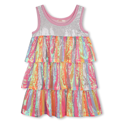 Frilled multicolored dress BILLIEBLUSH GIRL