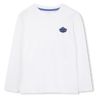 Long-sleeved T-shirt, WHITE, hi-res
