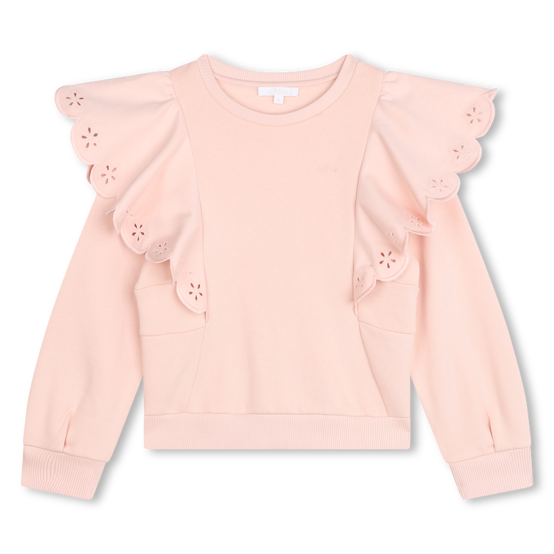 Frilled Jersey Sweatshirt CHLOE 
                    GIRL