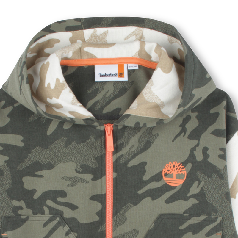 Camouflage-print sweatshirt TIMBERLAND 
                        BOY