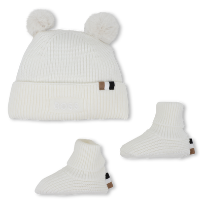 Hat and booties set BOSS UNISEX