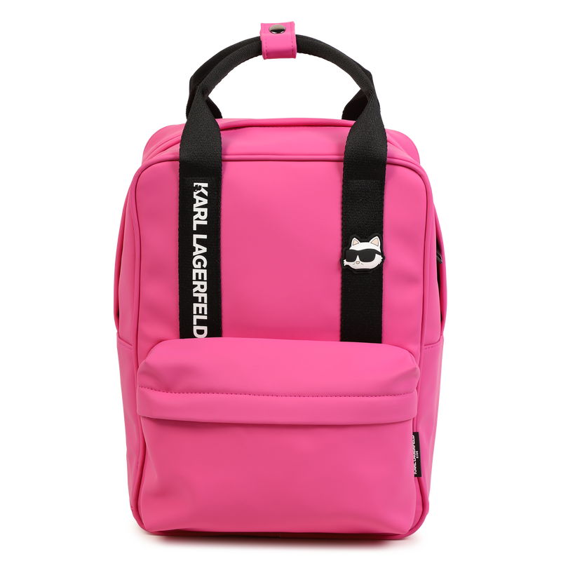 Backpack with double handles KARL LAGERFELD KIDS 
                        GIRL
