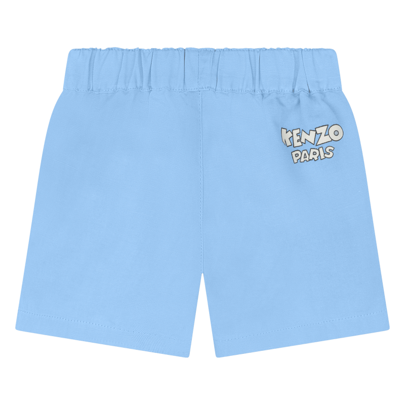 Embroidered shorts KENZO KIDS 
                    BOY